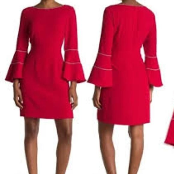TRINA TURK red dress, size 4 - Picture 1 of 7
